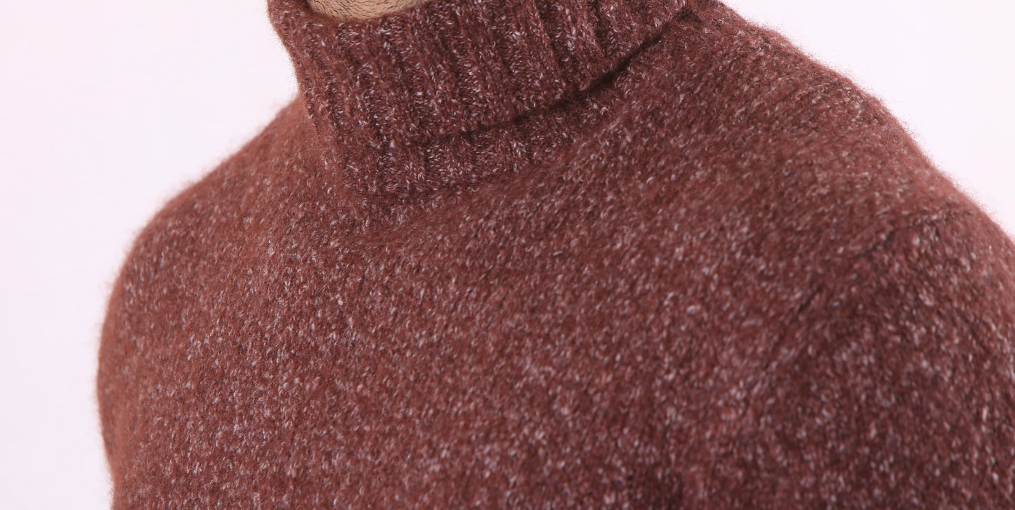 Dolcevita Gallia in Alpaca - Lavorazione Mouliné