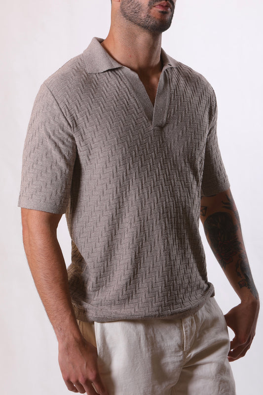 Polo in Seta  - Made in Biella