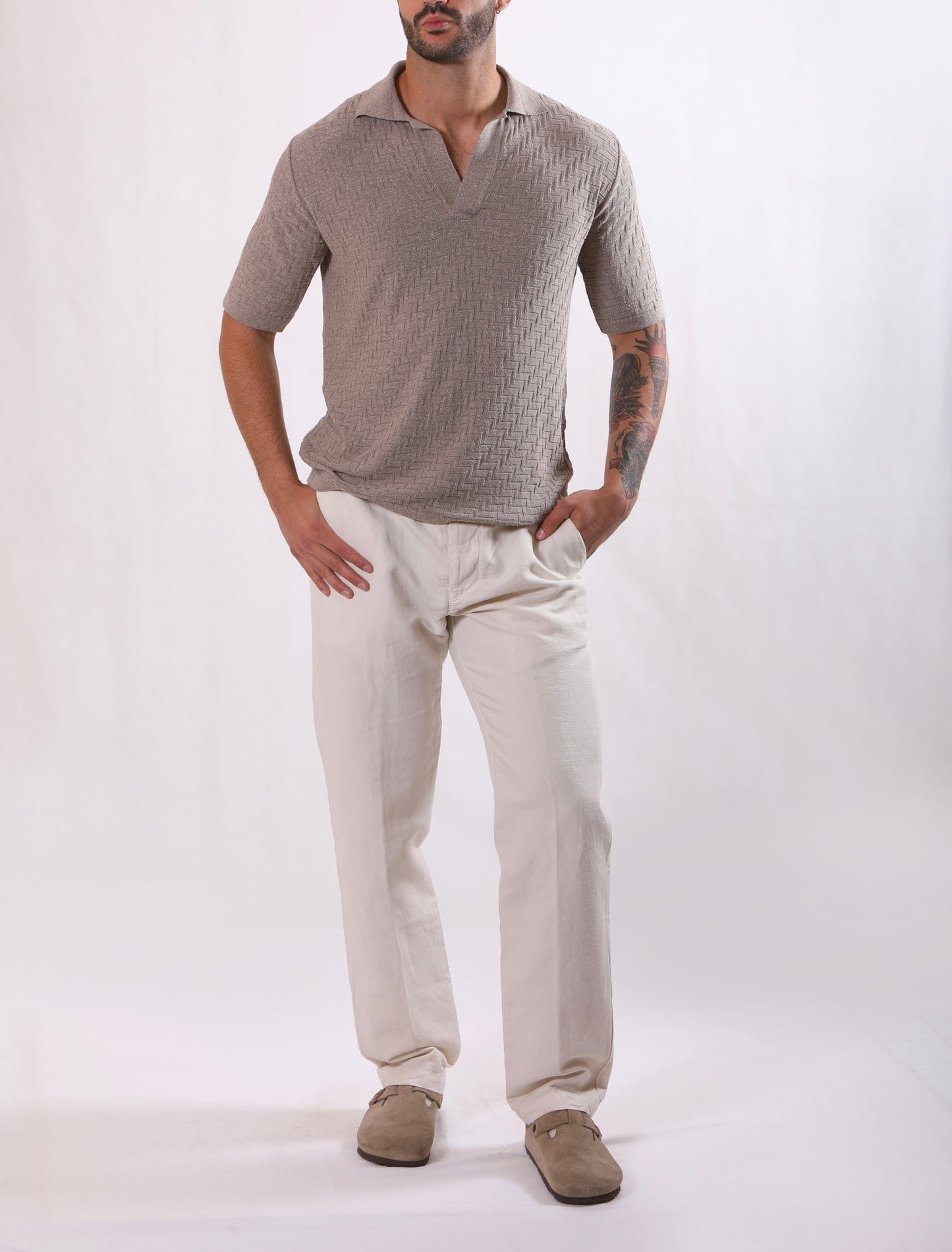 Polo in Seta - Made in Biella