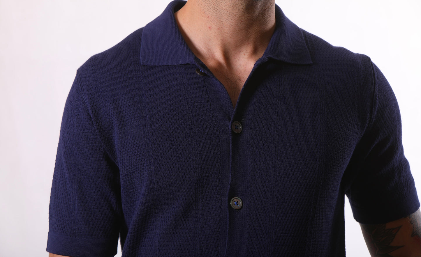 Polo con Bottoni in Cotone – Gallia