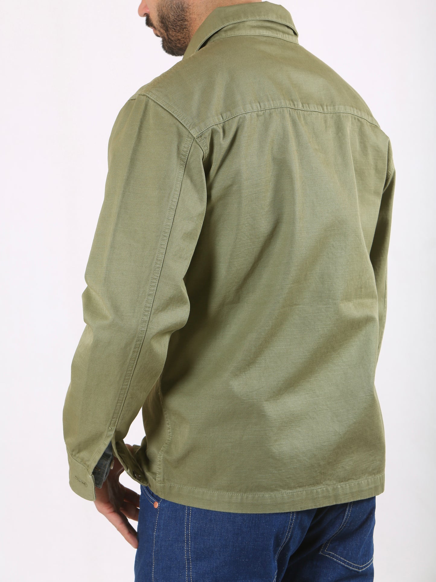 Overshirt in Cotone Tela Genova