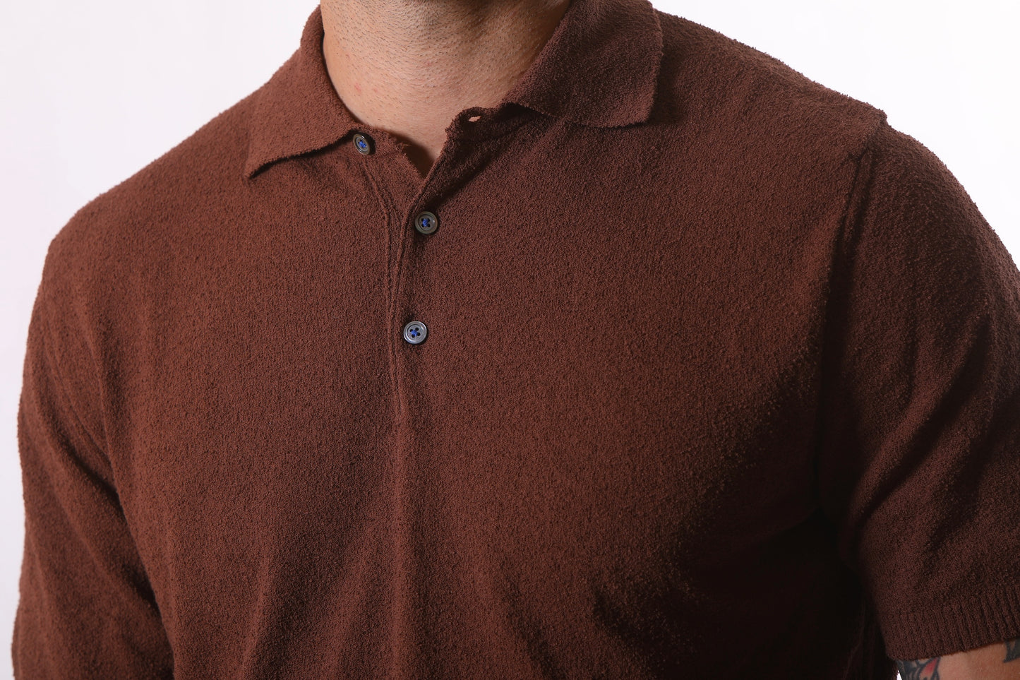Polo in Cotone Bouclé – Gallia | Made in Italy