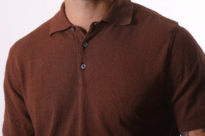 Polo in Cotone Bouclé – Gallia | Made in Italy