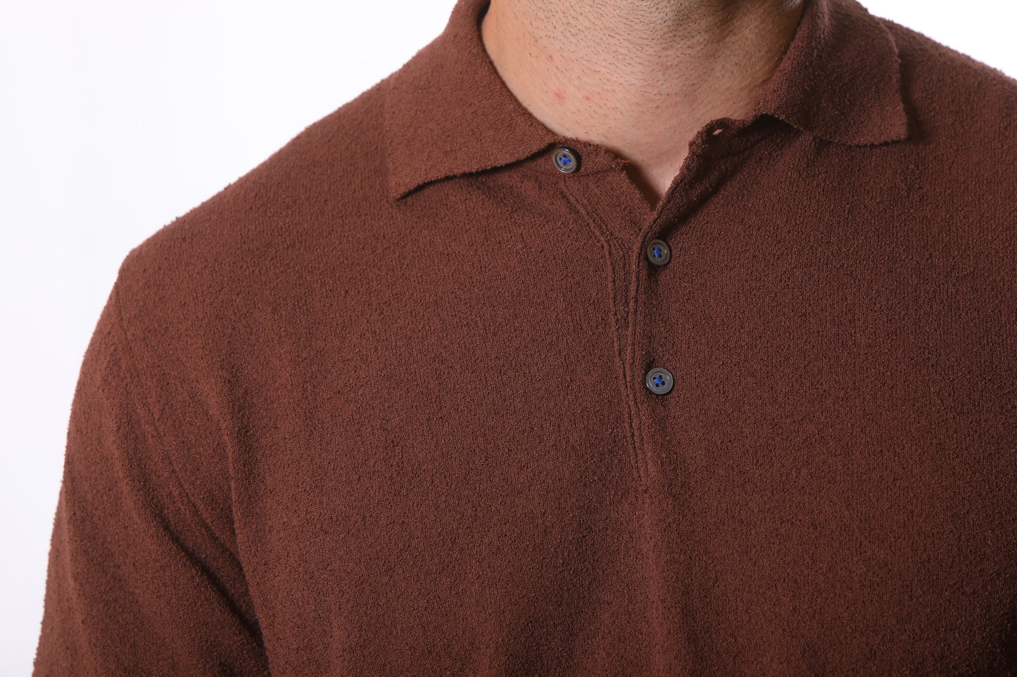 Polo in Cotone Bouclé – Gallia | Made in Italy