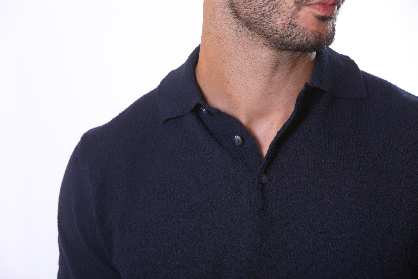 Polo in Cotone Bouclé – Gallia | Made in Italy