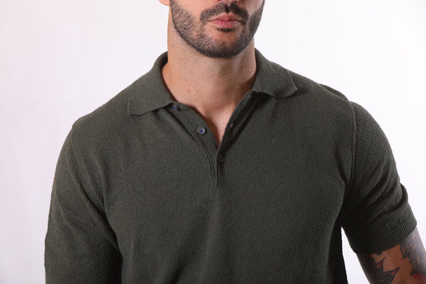 Polo in Cotone Bouclé – Gallia | Made in Italy